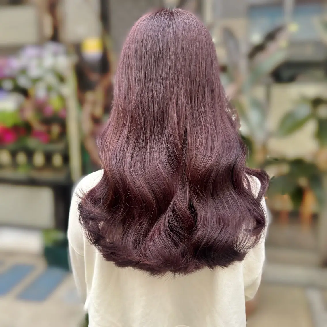 ロング カラー カット ヘアカラー トリートメント ブリーチなしカラー kana🐱のヘアスタイル
