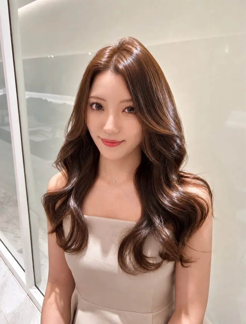 ロング 大人色気レイヤー/ 大阪梅田/ユズ🎀のヘアスタイル