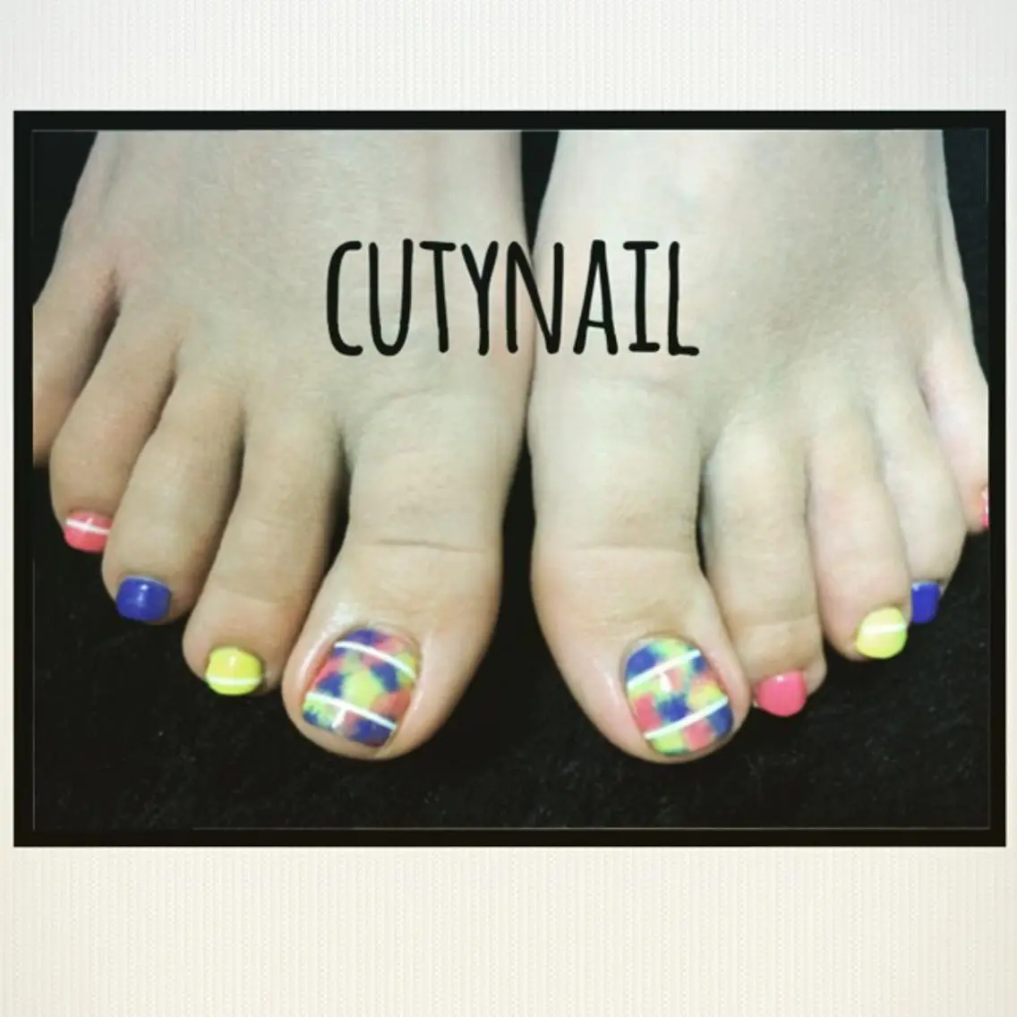 ネイル フットネイル cuty nailのネイルデザイン