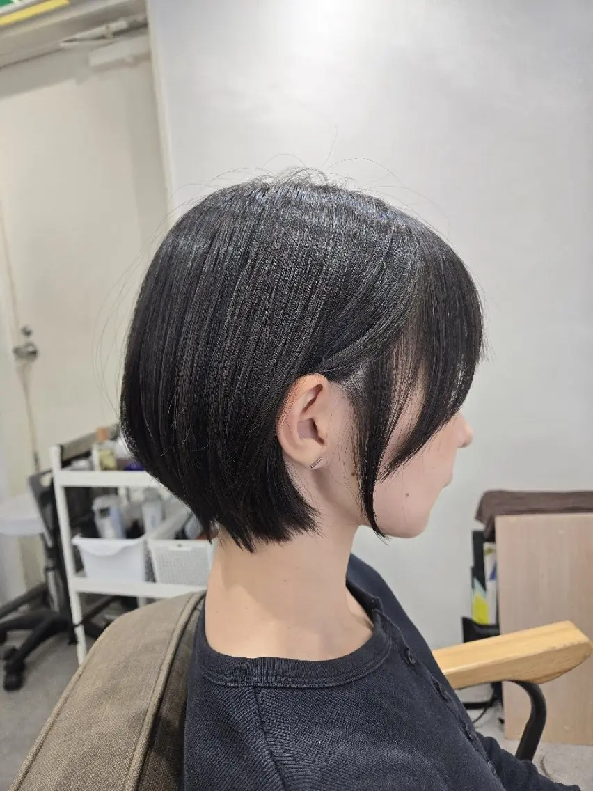【女性・新規・スタイルチェンジ限定】カットモデル✂️ショートボブ🧸の写真