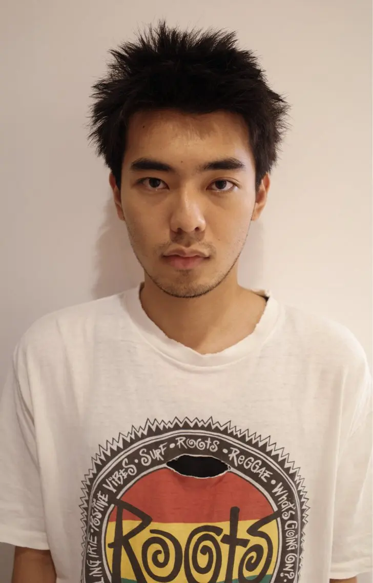 メンズ センターパート マッシュ メンズパーマ メンズショート スパイキーショート カット ヘッドスパ 🔥ショート特化 masaki🔥のヘアスタイル