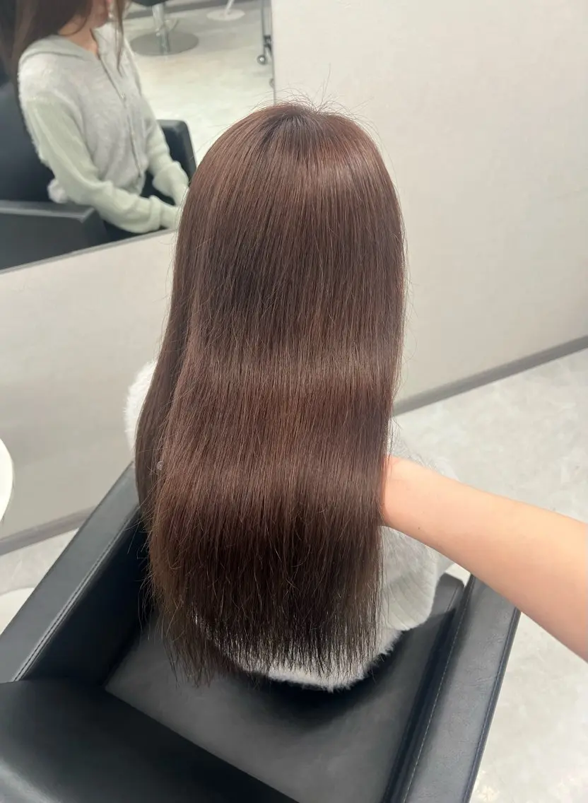 ロング カラー ブラウンカラー モカブラウン soar RINのヘアスタイル