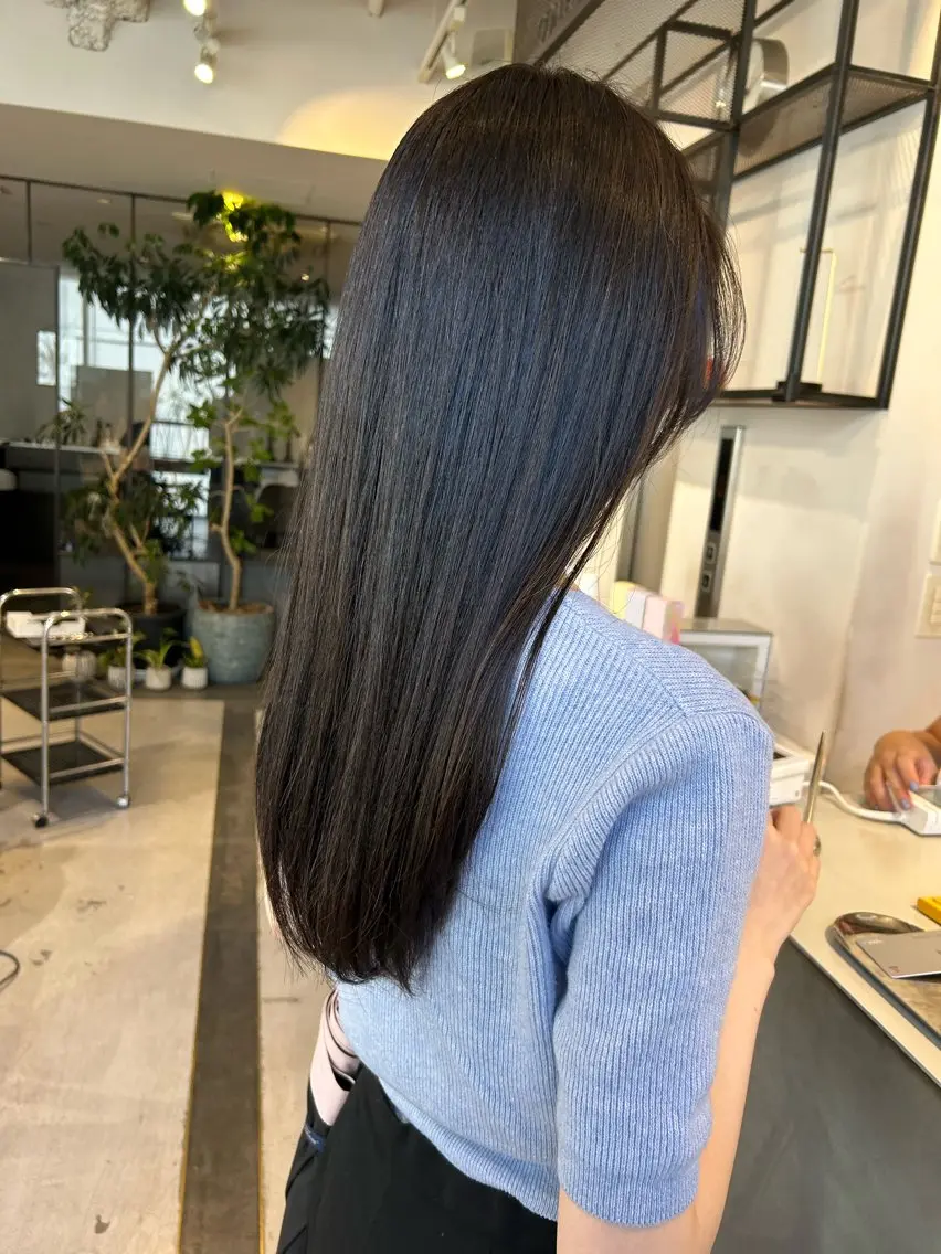 ミディアム メンズ清潔感のプロ 💈メンズパーマ藤田のヘアスタイル