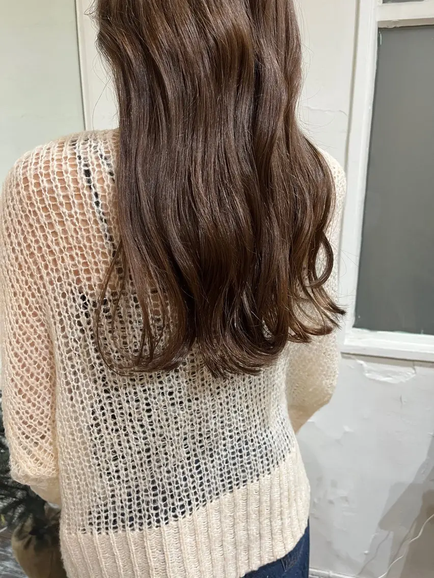 カラー 竹内 穂乃佳のヘアスタイル