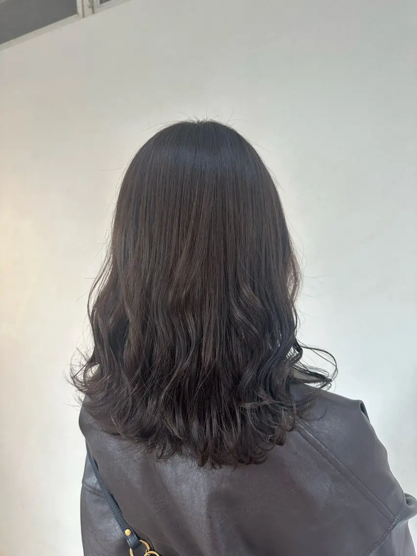 ミディアム カラー オリーブカラー 暖色/ヘアアレンジ 🎀♡irohaのヘアスタイル