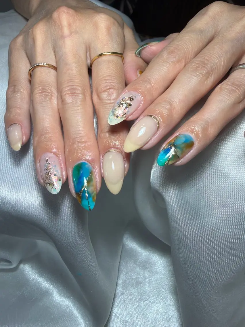 ネイル ハンドネイル nailroom sb𓈒𓂂𓏸のネイルデザイン