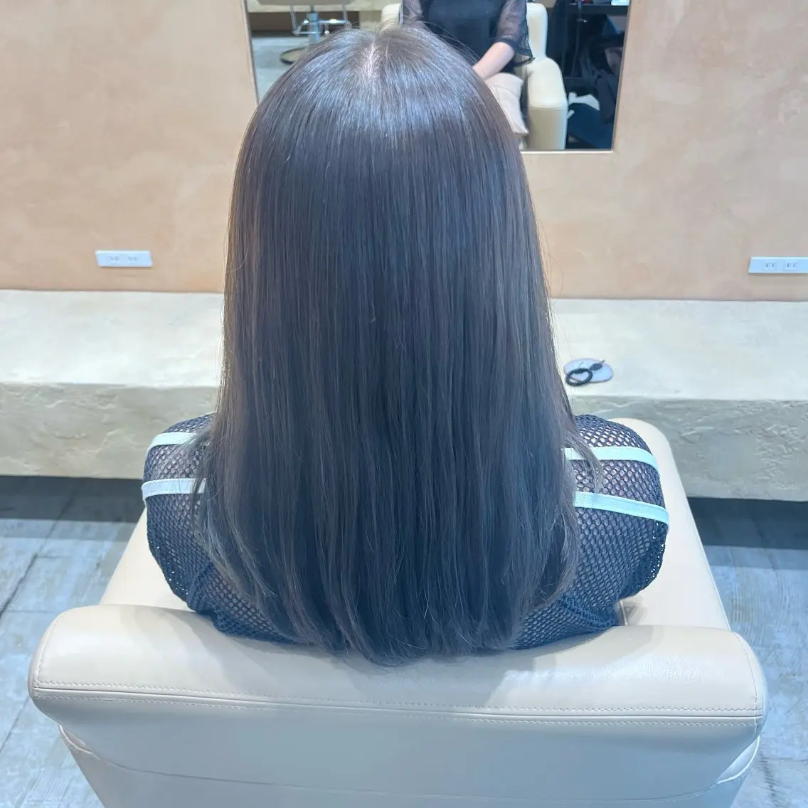ミディアム しだ あつきのヘアスタイル