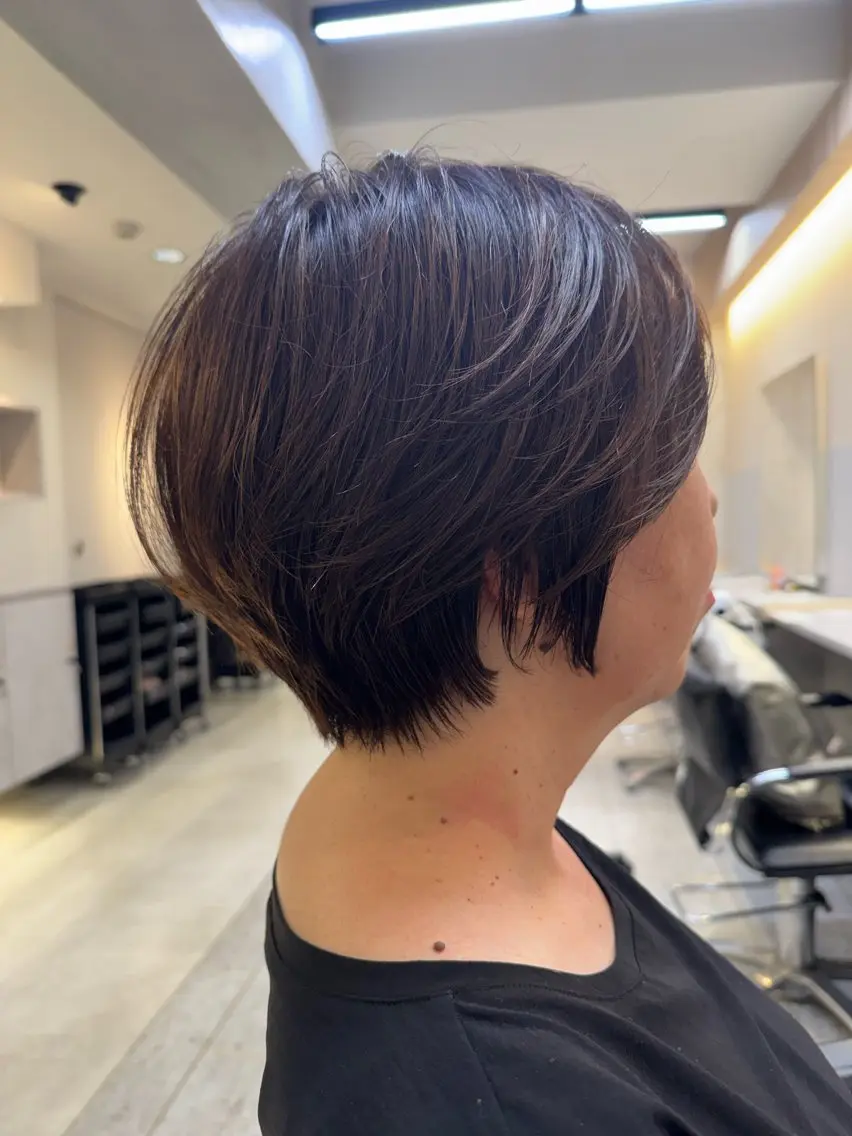 ショート ショートヘア 木原良 (キハラ リョウ)のヘアスタイル
