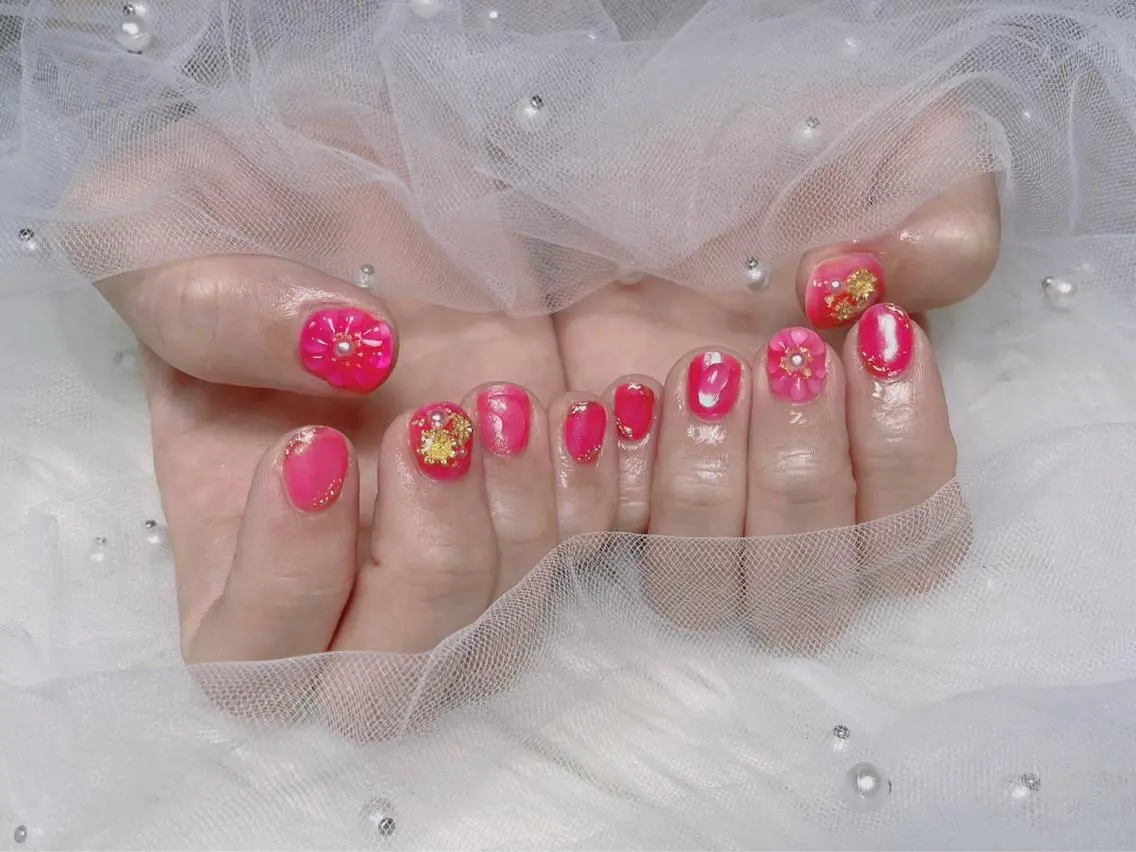 ネイル ハンドネイル lucky nail 歌舞伎町のネイルデザイン