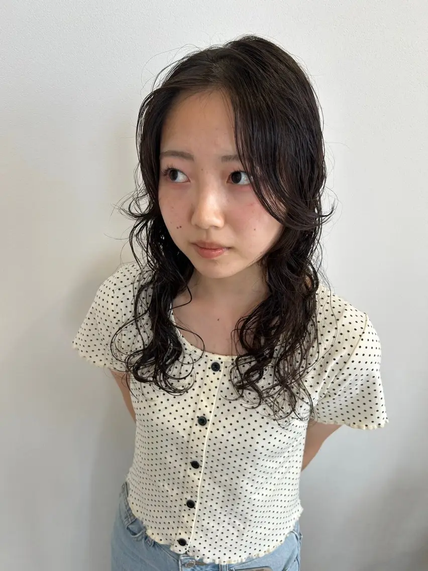 パーマ カット パーマ トリートメント ぐっち ーのヘアスタイル