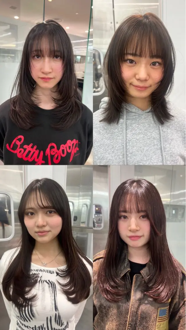 ロング レイヤーカット ローレイヤー レイヤー特化/渋谷 rinのヘアスタイル