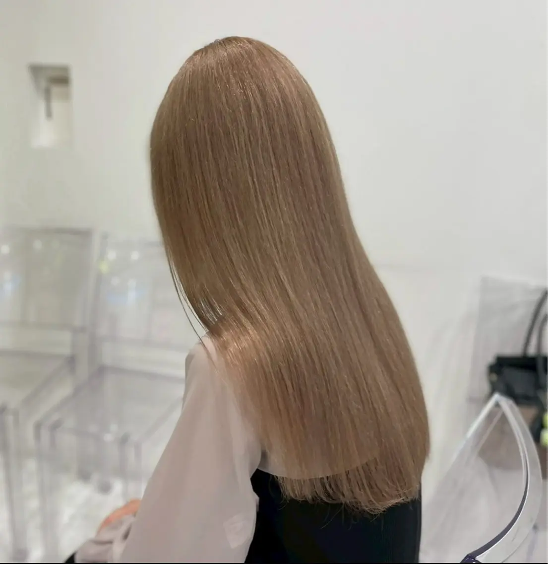 ロング ♡ハイトーンブリーチ カラーyuuna♡のヘアスタイル