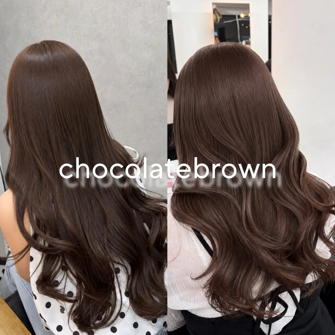 ロング ヘアカラー トリートメント ALEAP こはるのヘアスタイル