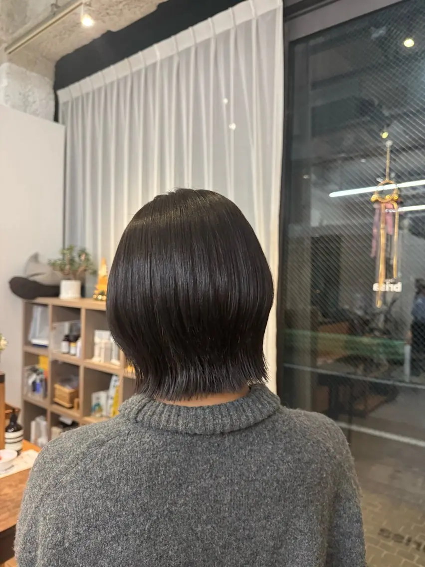 ショート ボブレイヤー ボブ レイヤーカット カットモデル募集🫧 Meiのヘアスタイル