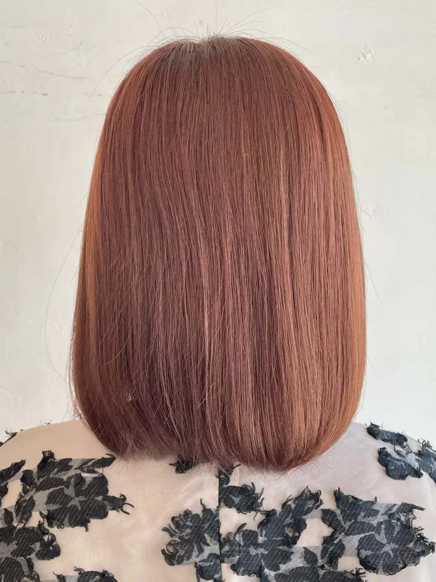 ミディアム 米澤 由衣のヘアスタイル