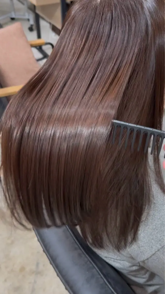 ロング トリートメント トリートメント ➴➷完全美髪特化➹➶ 黒山憂希のヘアスタイル