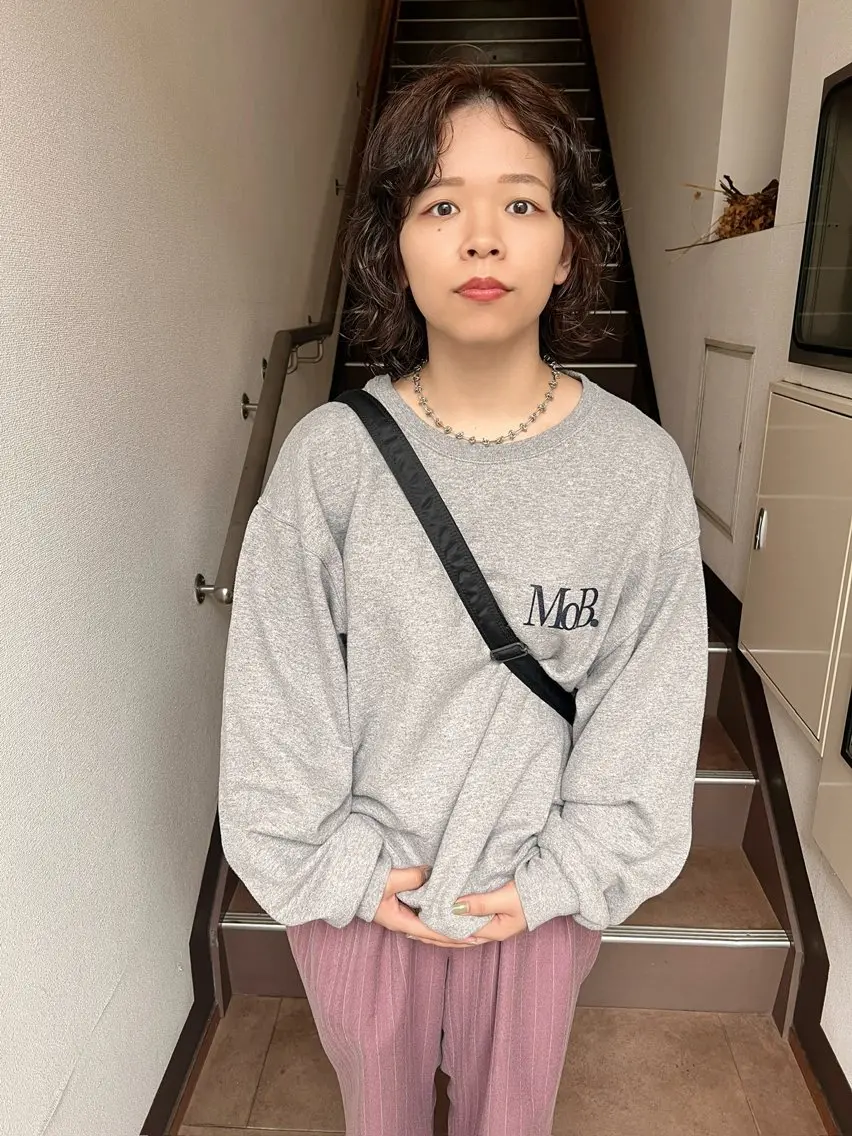 ミディアム パーマ美容師 matsuのヘアスタイル