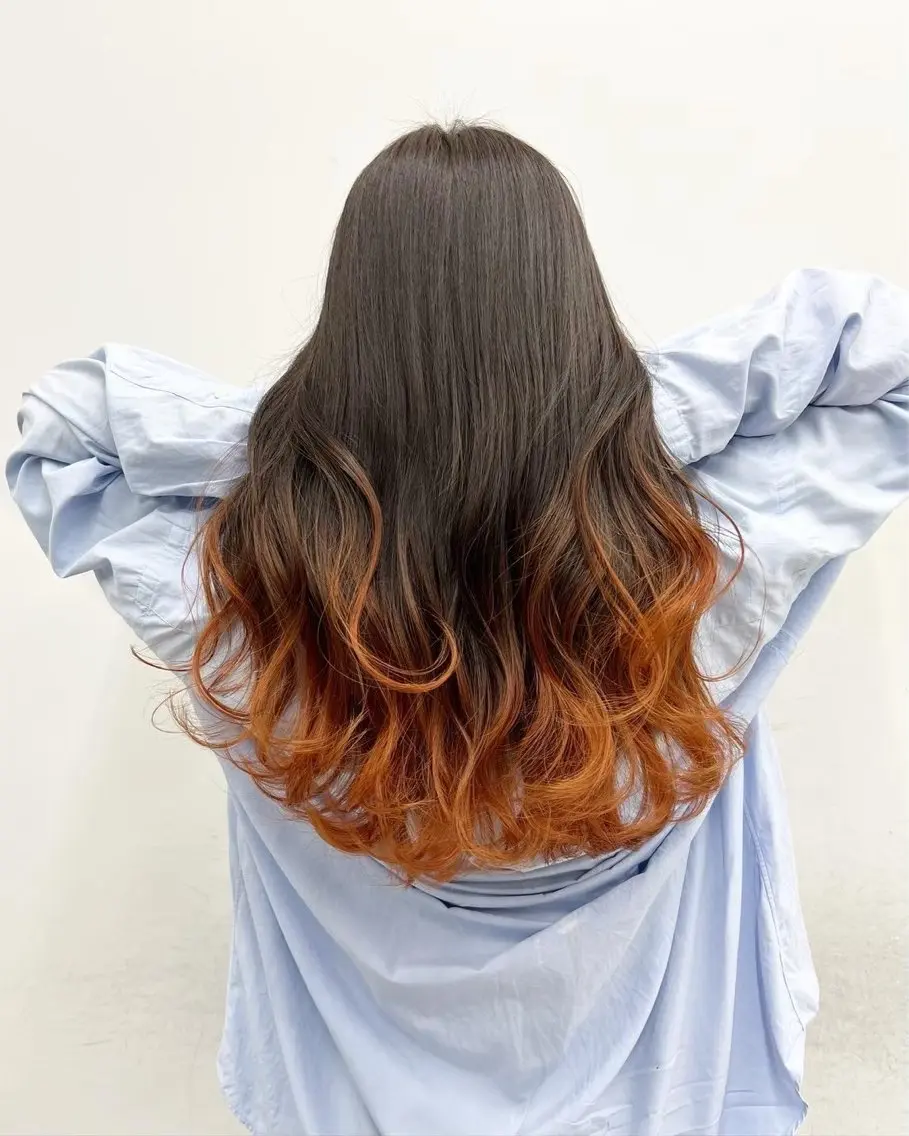 カラー ALIVE 河合優吾のヘアスタイル