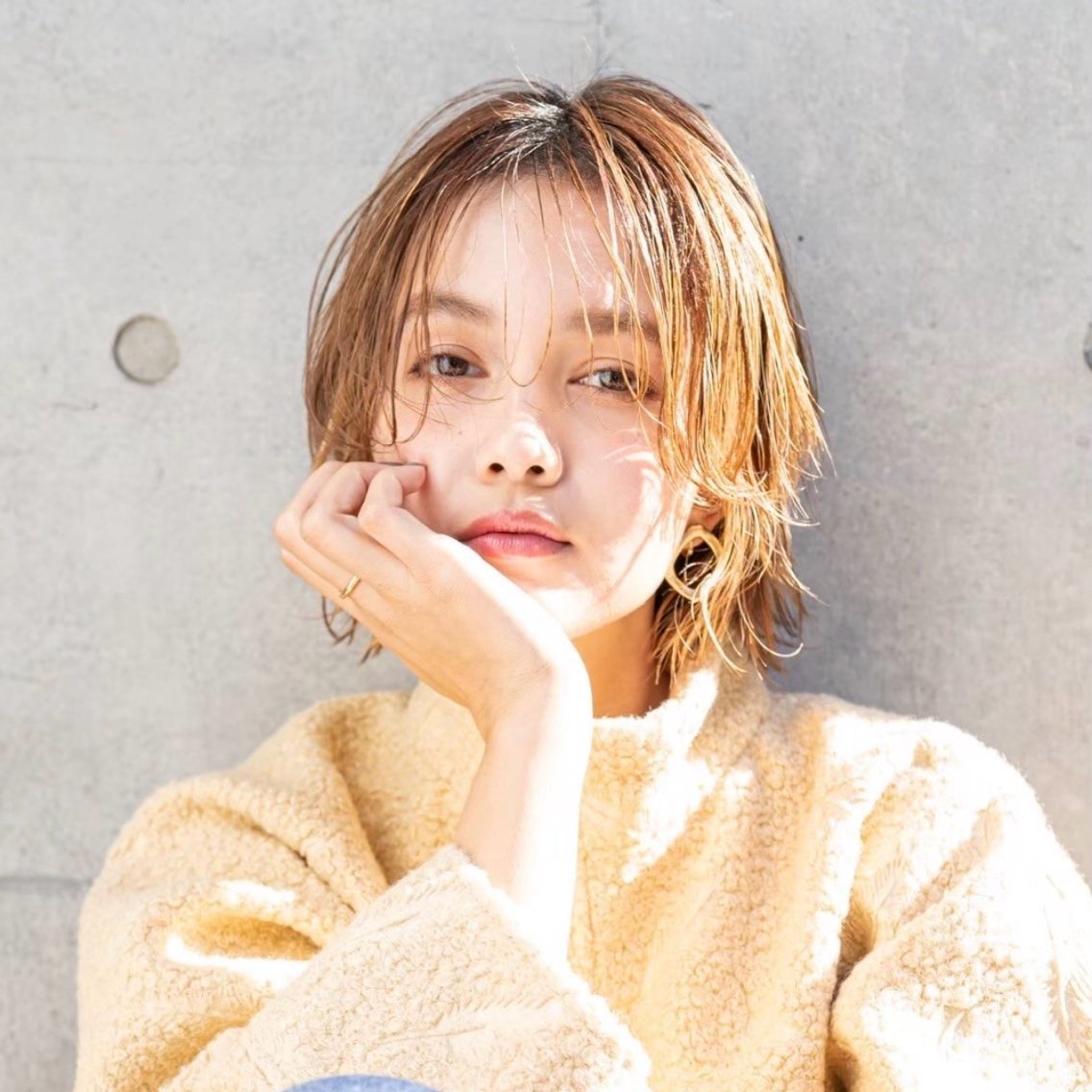 ミディアム パーマ 田町/三田 KEITAのヘアスタイル