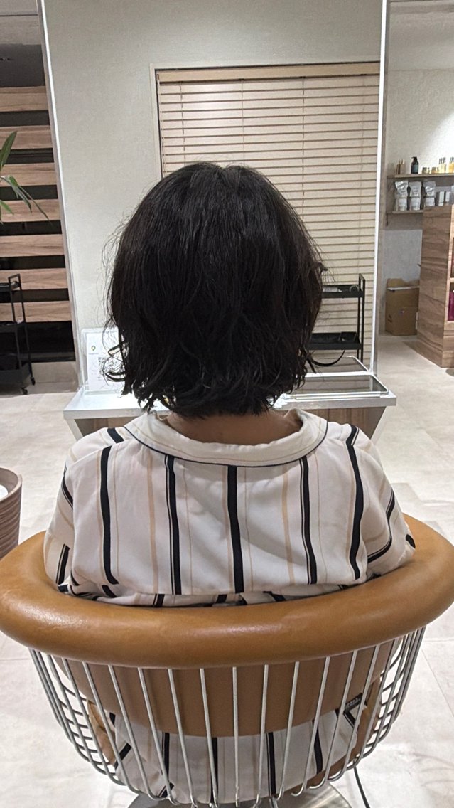 ショート パーマ 🌟カットモデル 募集中🌟田中怜菜のヘアスタイル