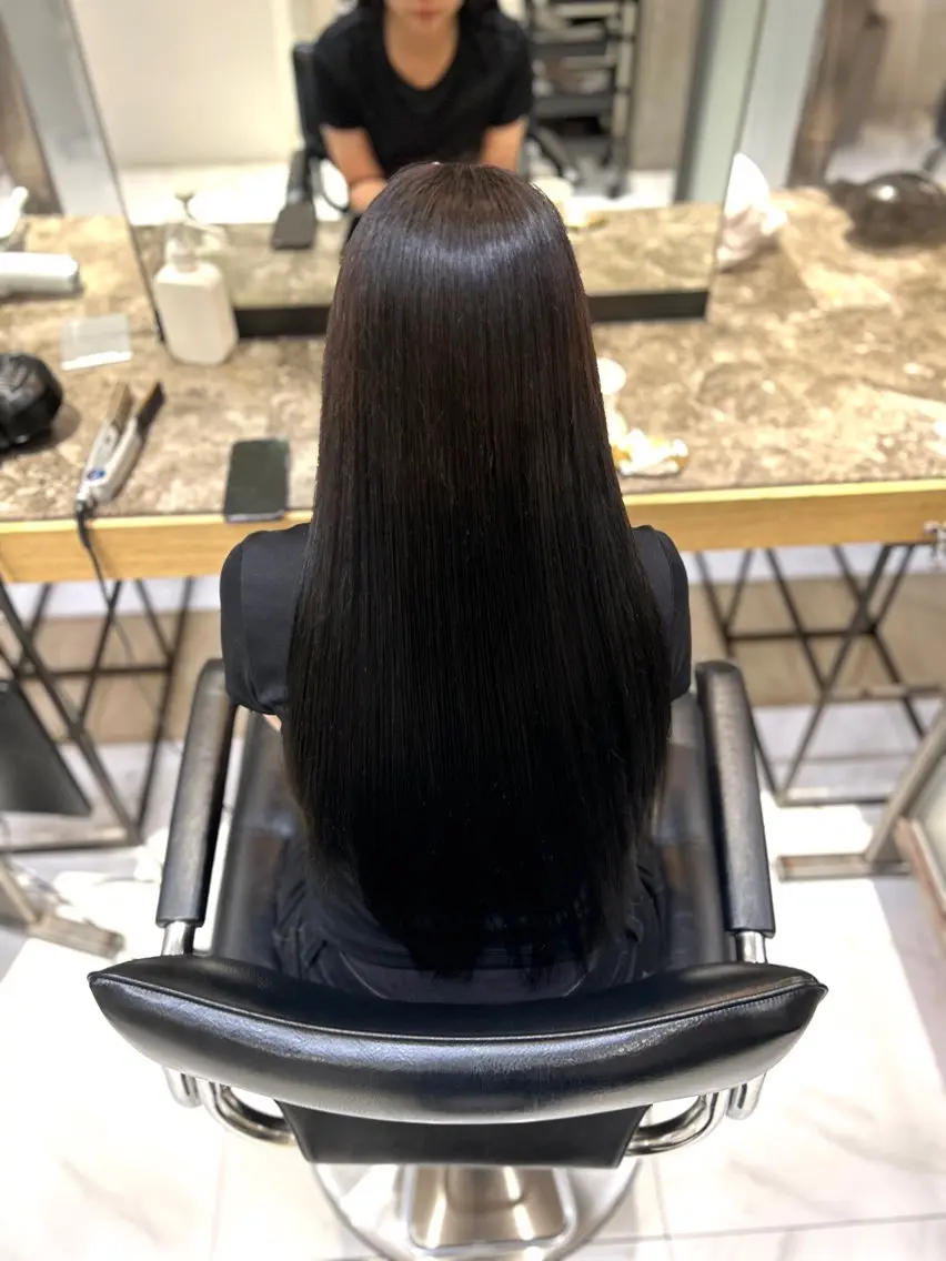ロング カラー さ きのヘアスタイル