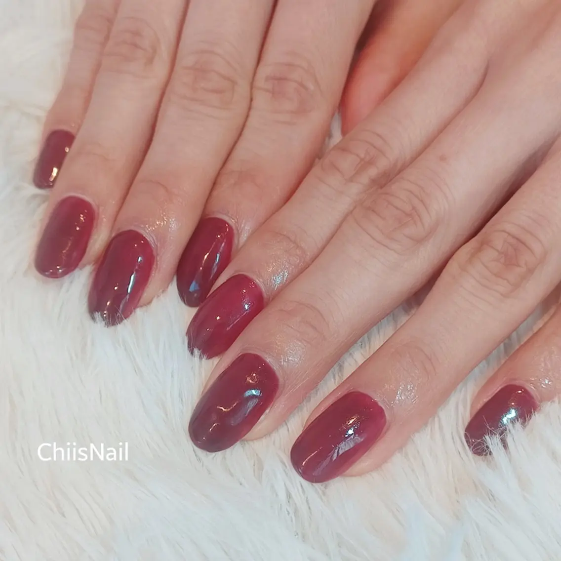 ネイル ワンカラーネイル ChiisNail チィズネイルのネイルデザイン