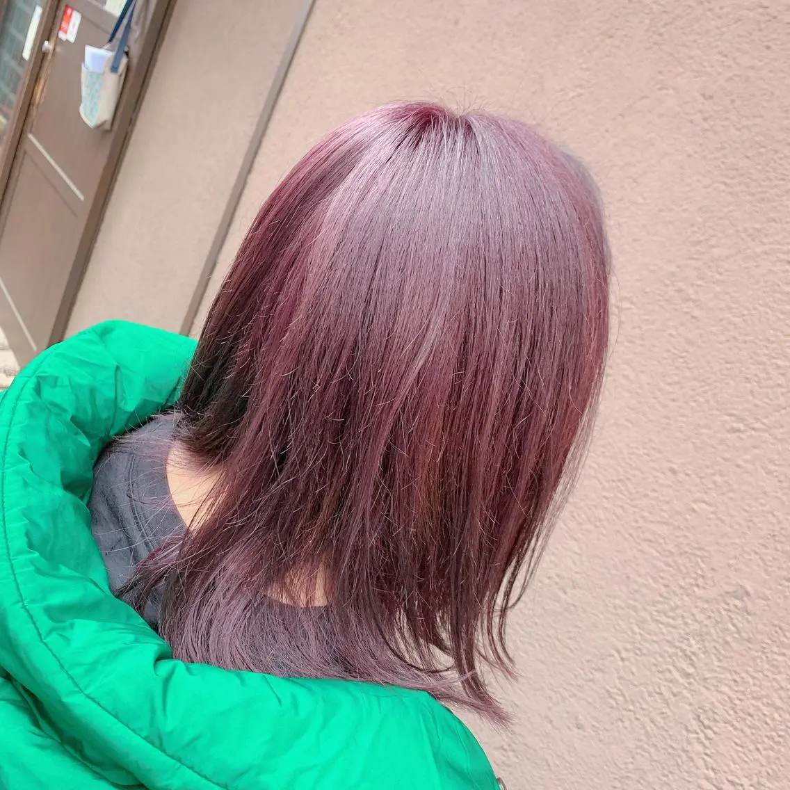 セミロング カラー ベージュカラー ラベンダーカラー ラベンダーベージュ 【メンズモデル募集】 Bassa所沢のヘアスタイル