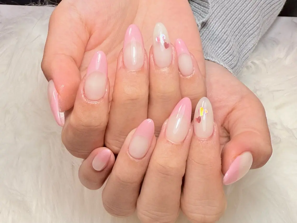ネイル フレンチネイル ゆ いのネイルデザイン