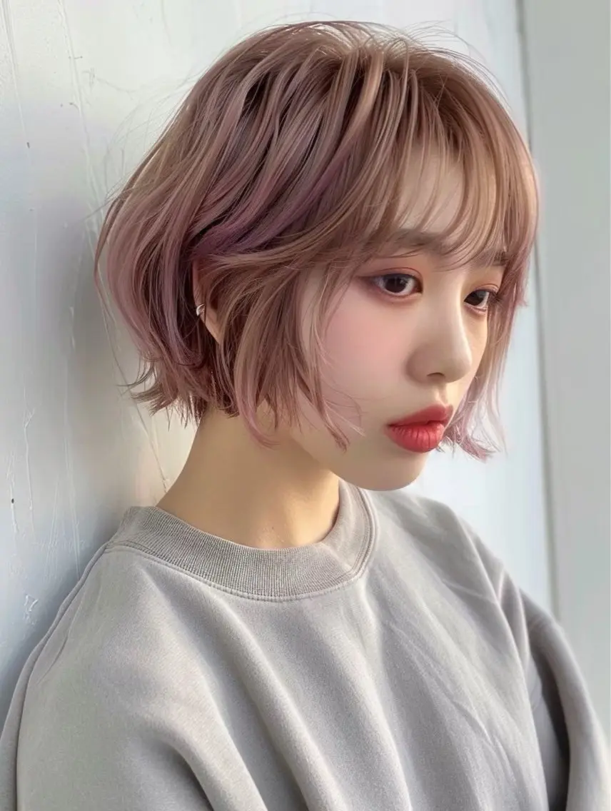 艶髪♥ダブルカラー〔ブリーチ込み〕の写真