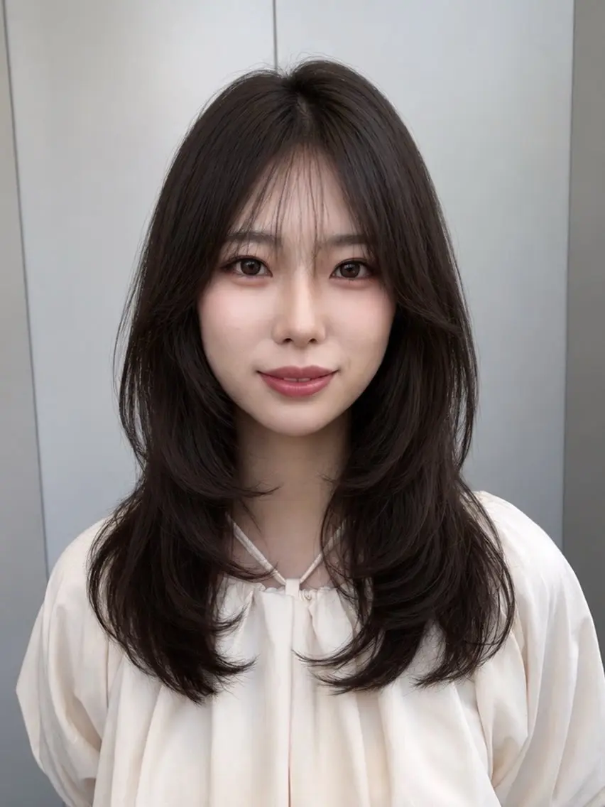 前髪+顔まわりカット✂︎の写真