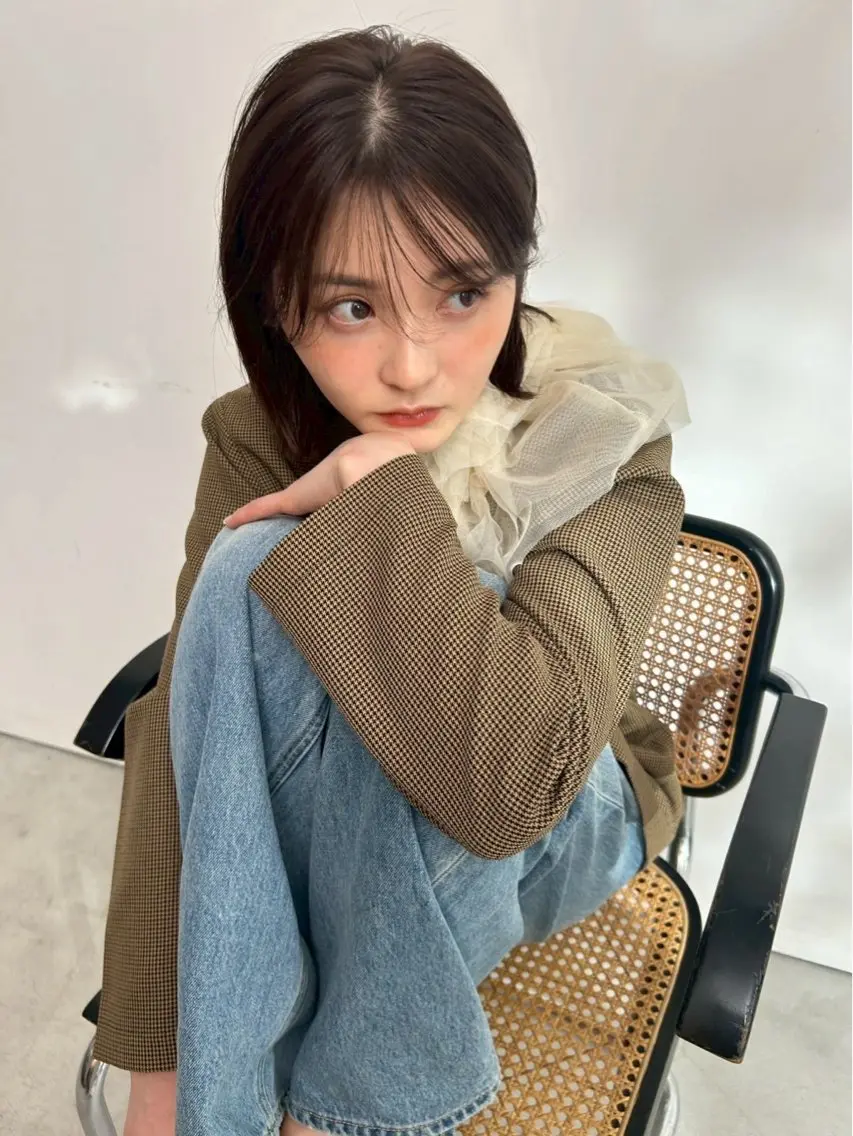 まずはお試し♪透明感ケアカラー+TOKIOトリートメントの写真