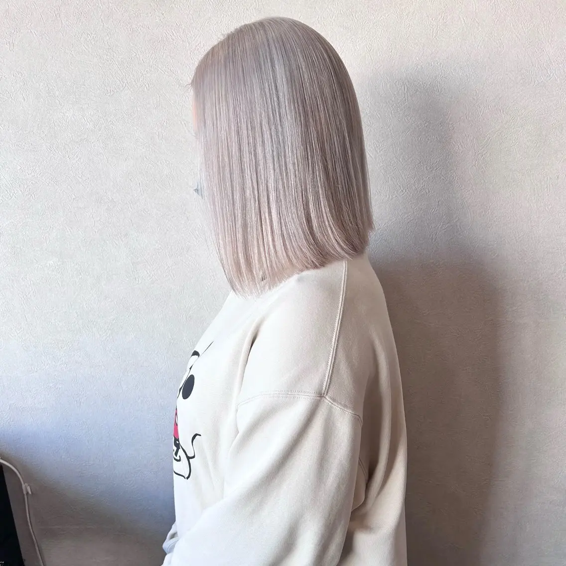 ミディアム 井手 孔介のヘアスタイル