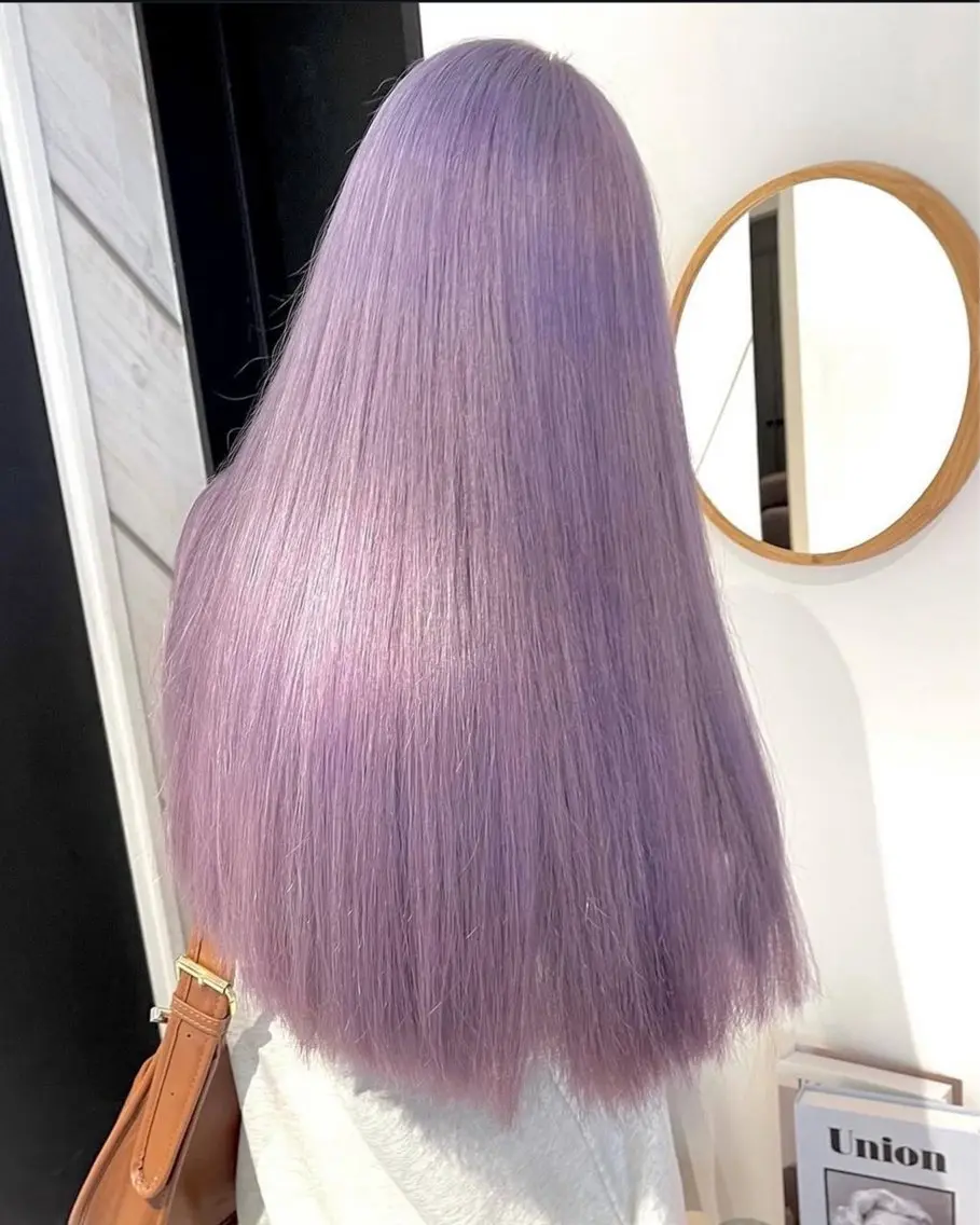 ロング カラー ヘアカラー ナチュラル・ハイトー ン🏆HINOKIのヘアスタイル