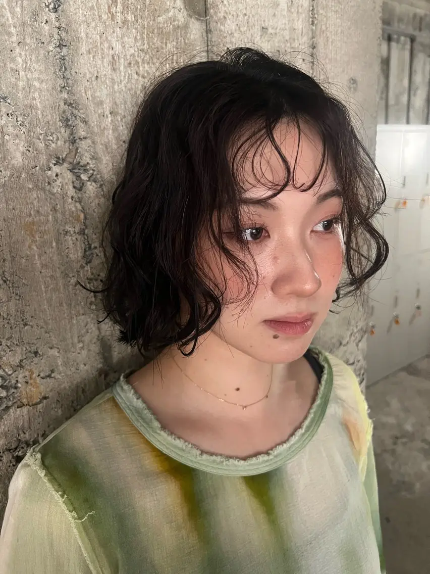 ショート カット 透明感カラー/メンズ まつぱ/萌のヘアスタイル