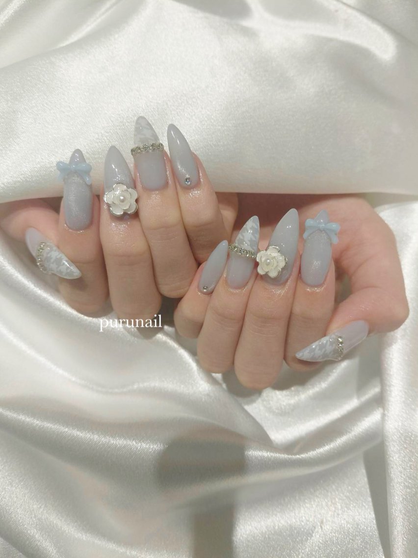 ネイル ハンドネイル purunail 🤍久屋大通のネイルデザイン
