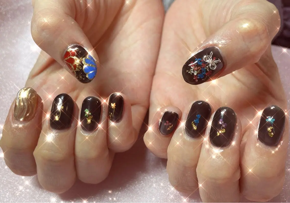 ネイル ハンドネイル twincle nailのネイルデザイン