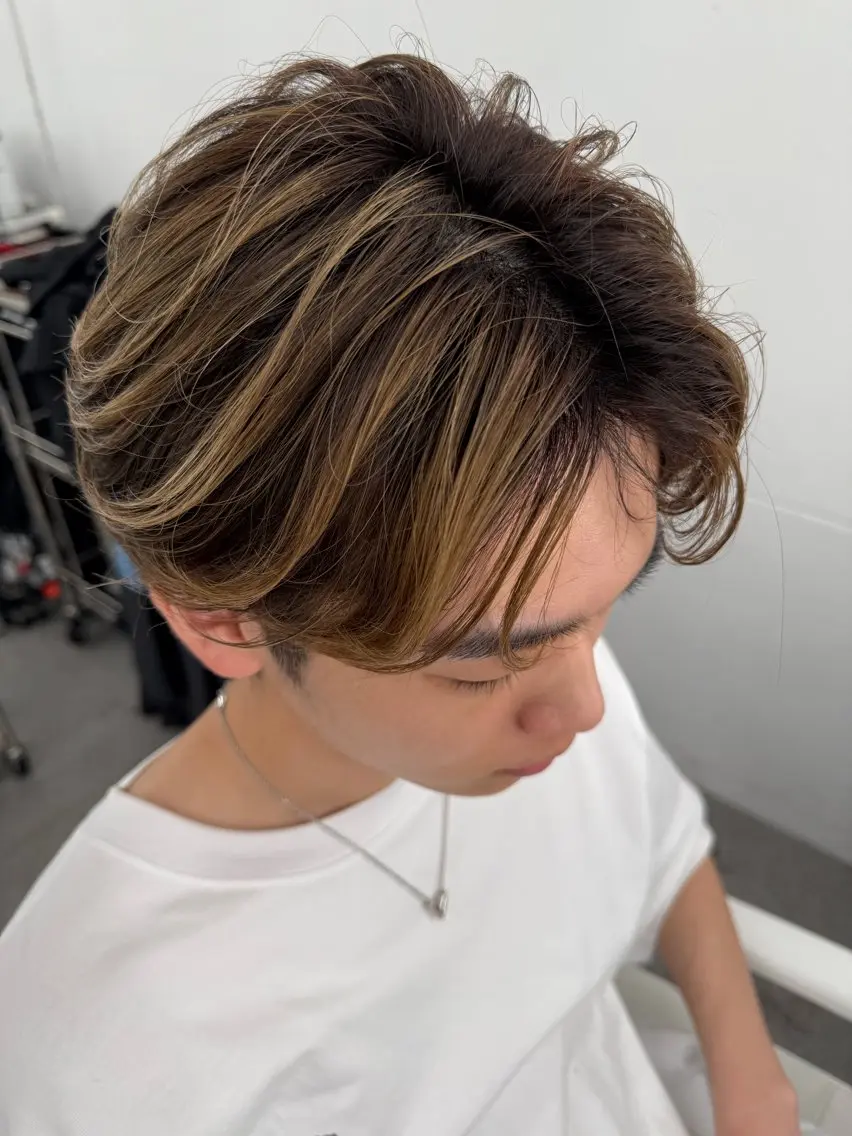【メンズ限定】カット+メンズバレイヤージュの写真