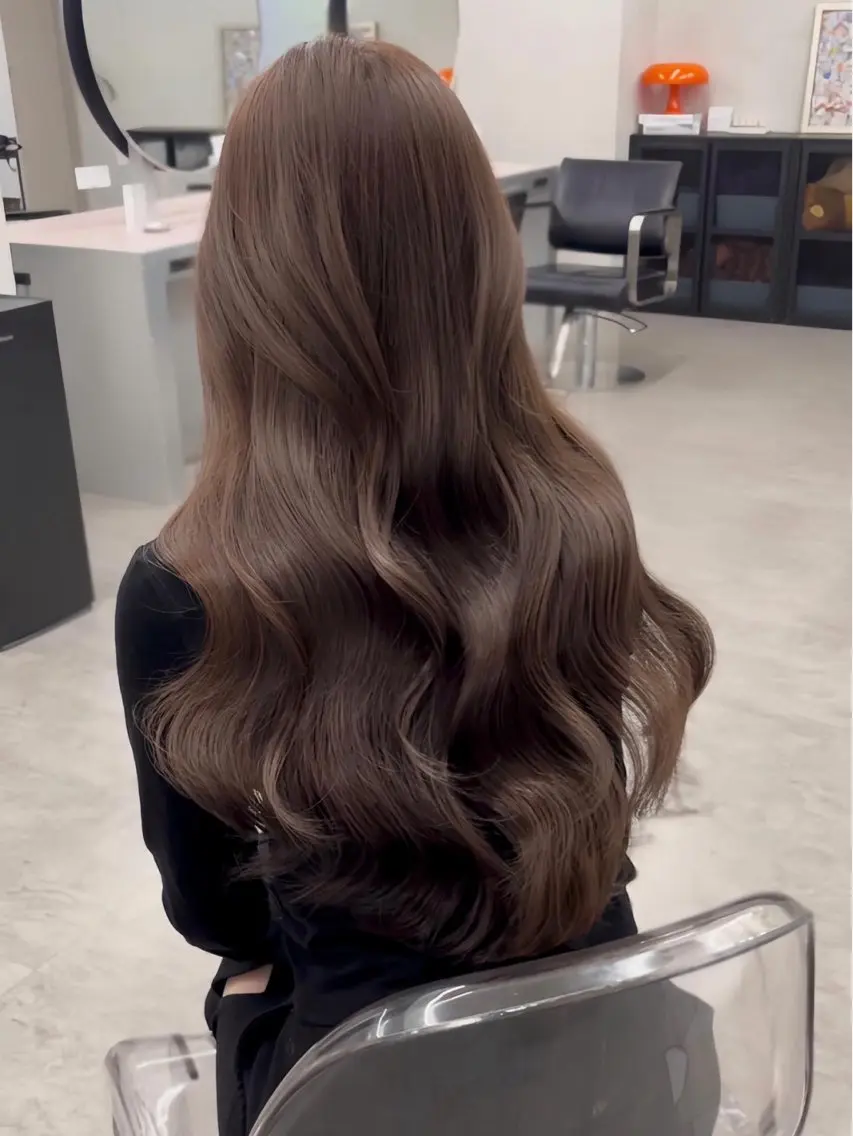 ロング カラー ブリーチなしカラー/ NAGIのヘアスタイル