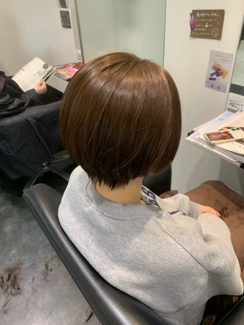 ショート ya giのヘアスタイル