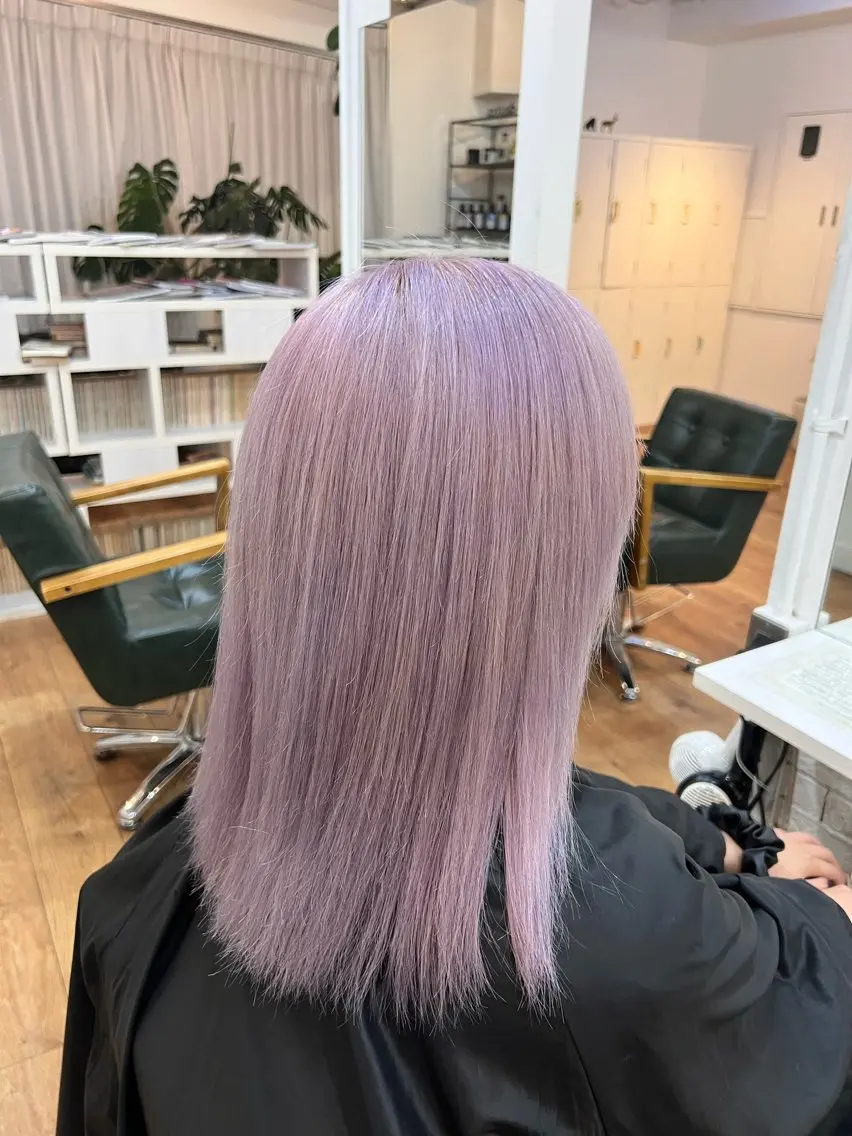 カラー ヘアカラー 難波ブリーチカラー ⭐︎瀬尾拓充のヘアスタイル