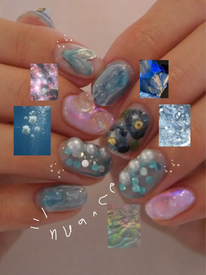 ネイル ハンドネイル miku･:*+ hibi_のネイルデザイン