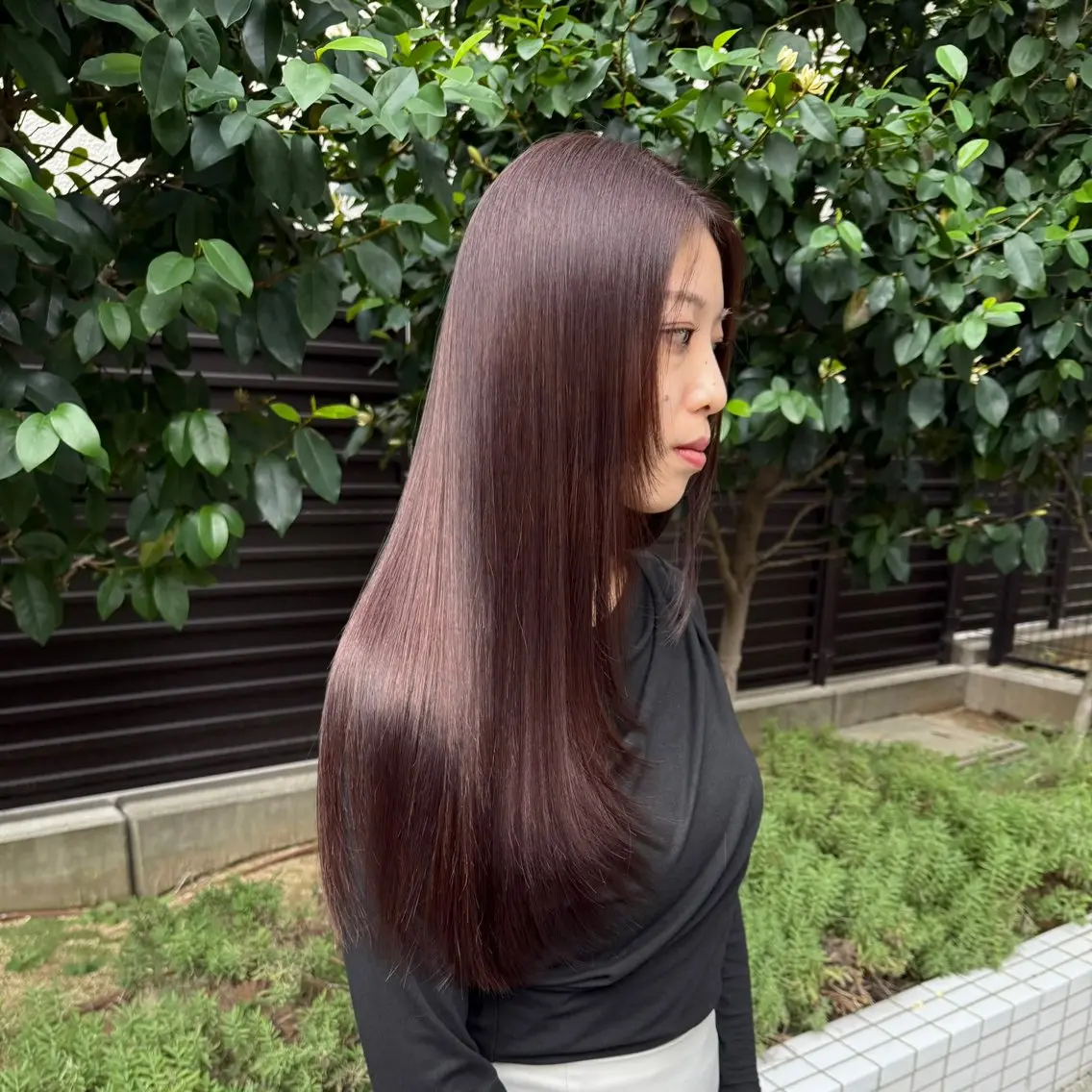 カラー ヘアカラー トリートメント Marin 髪質改善／カラーのヘアスタイル