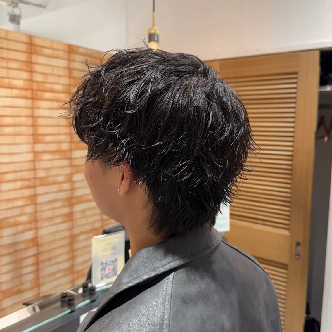 パーマ メンズ カット パーマ ナギラ ヒビキのヘアスタイル