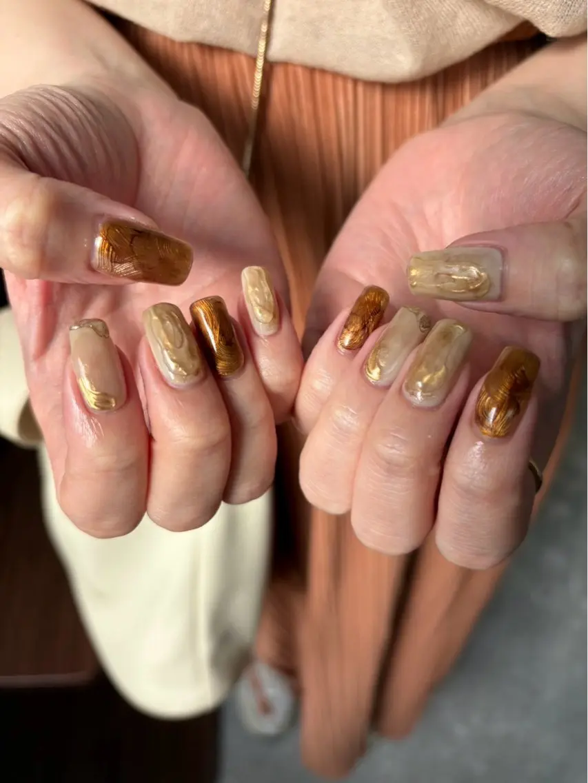 ネイル ニュアンスネイル ハンドネイル ネイルサロン Noëlのネイルデザイン