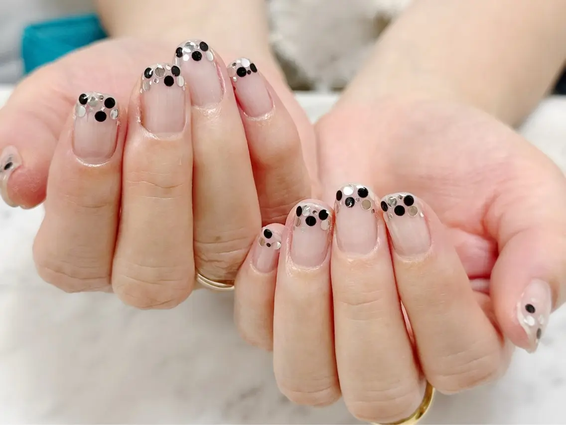 ネイル ホログラムネイル ハンドネイル CHIC nail /目黒/パラジェルのネイルデザイン
