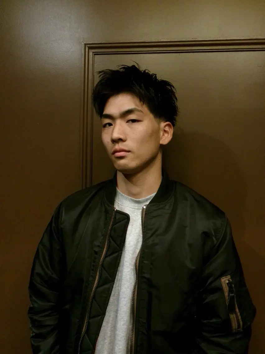 メンズ 刈り上げ 窪田 力也のヘアスタイル