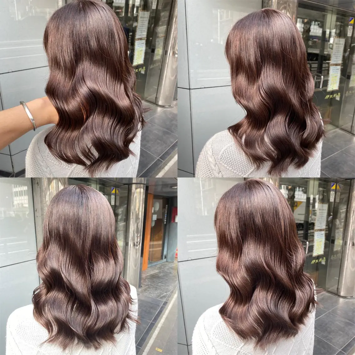 ロング カラー アッシュ アッシュグレー ベージュカラー ブリーチ ブラウンカラー 韓国レイヤー/ 顔周り💕田中将吾のヘアスタイル