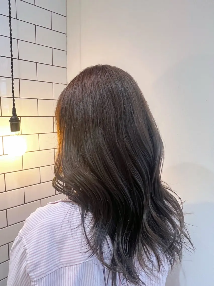 ミディアム カラー ヘアカラー トリートメント カットモデルさん 募集中です🎀のヘアスタイル