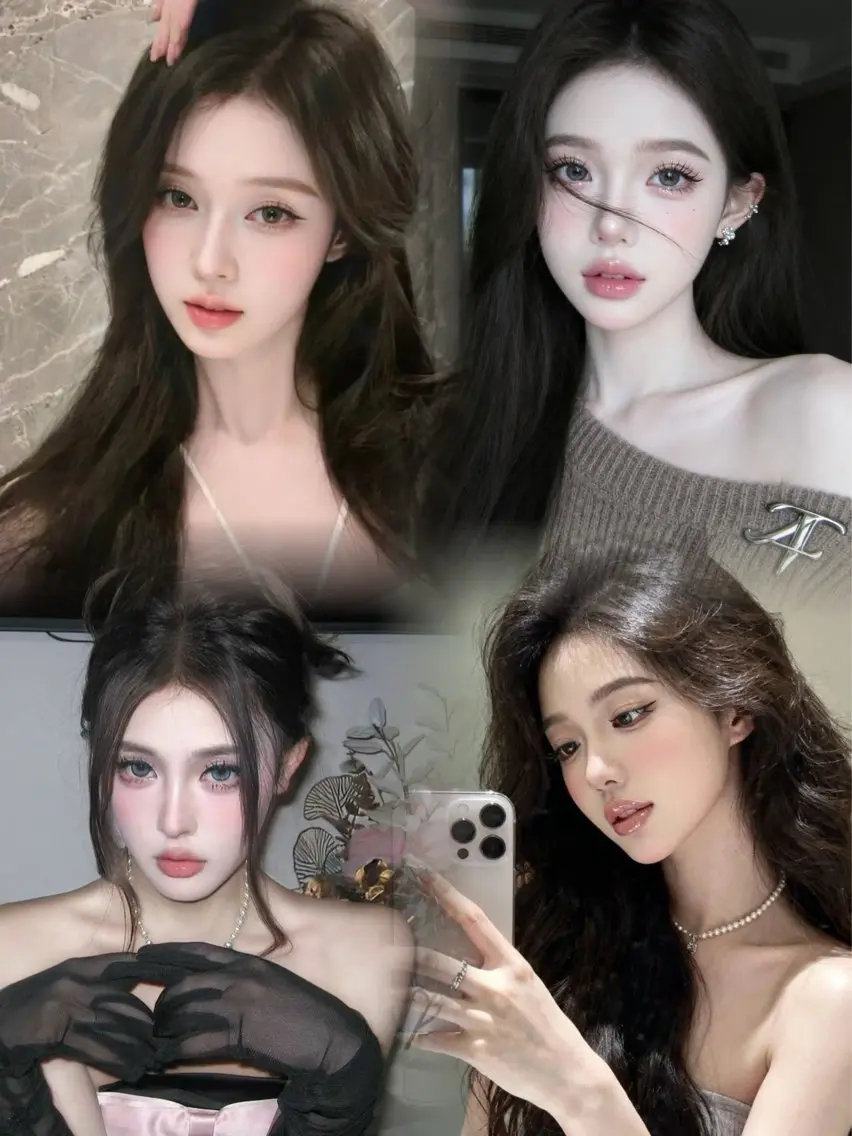ロング カラー 学生 髪質改善 韓国風ヘア レイヤーカット 小顔カット 表参道/ワンホンヘア SAAYA🖤のヘアスタイル