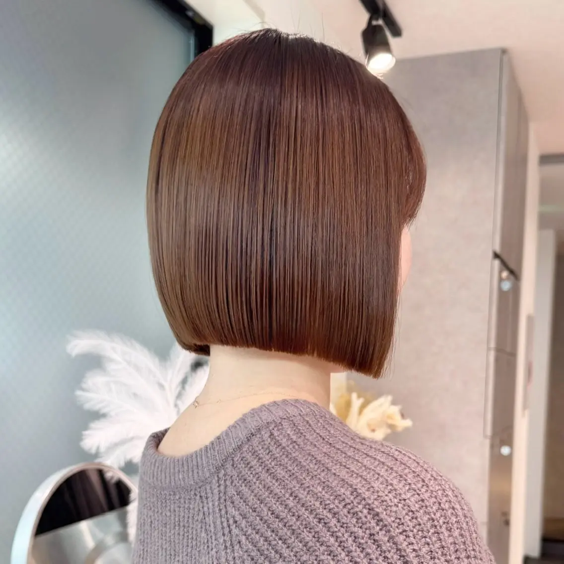 ショート カラー ベージュカラー 黒髪 ブリーチ ダブルカラー ブリーチなしカラー カット ヘアカラー ヘアセット 髪質改善/ブリーチ/ ボブ特化/よしきのヘアスタイル